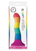 Pride Edition 6Inch Wave Dildo Multicolor Pride Edition 6Inch Wave Dildo Multicolor