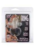 Rabbit Vibrating Cockring Transparent Rabbit Vibrating Cockring Transparent