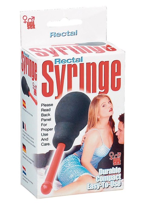 Rectal Syringe Black Rectal Syringe Black
