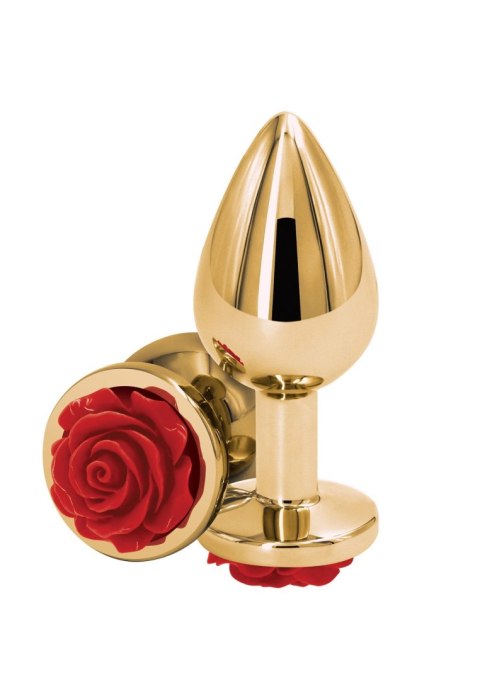Rose Buttplug Medium Red Rose Buttplug Medium Red
