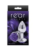 Rose Buttplug Small Purple Rose Buttplug Small Purple
