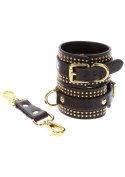 Studded Wrist Cufs Set Black Studded Wrist Cufs Set Black