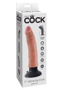 Vibrating Cock 7 Inch Light skin tone Vibrating Cock 7 Inch Light skin tone