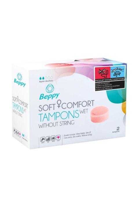 Beppy Soft & Comfort Wet 2pcs Natural Beppy Soft & Comfort Wet 2pcs Natural