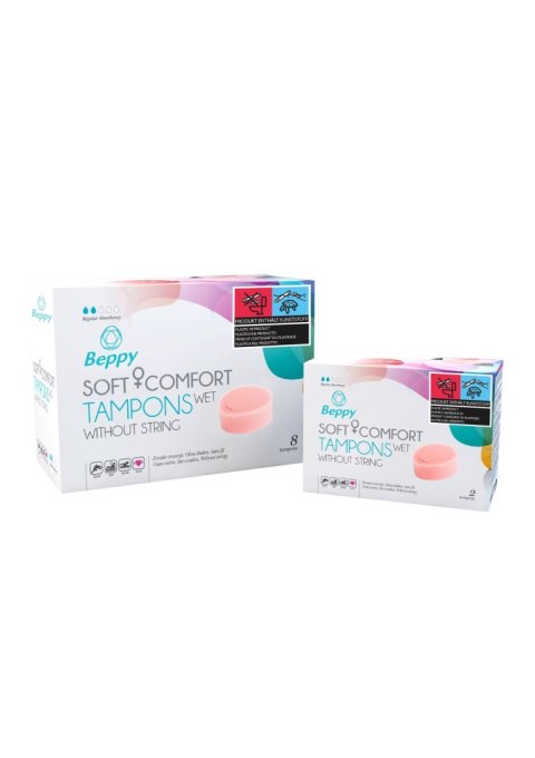 Beppy Soft & Comfort Wet 8pcs Natural Beppy Soft & Comfort Wet 8pcs Natural