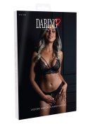 Bra and Crotchless Panty Black Bra and Crotchless Panty Black