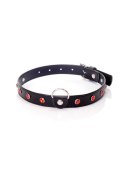 Fetish B - Series Collar - 2 cm. red crystal Fetish B - Series Collar - 2 cm. red crystal