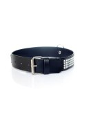 Fetish B - Series Collar with crystals 3 cm silver Fetish B - Series Collar with crystals 3 cm silver