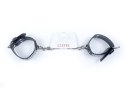 Fetish B - Series Handcuffs with cristals 3 cm Silver Fetish B - Series Handcuffs with cristals 3 cm Silver