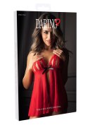 Peek-a-boo Ruffle Babydoll Red Peek-a-boo Ruffle Babydoll Red