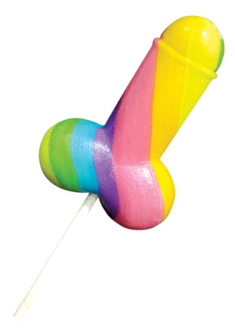 Rainbow Cock Pops Display 12pc Multicolor Rainbow Cock Pops Display 12pc Multicolor