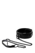 BLAZE COLLAR AND LEASH BLACK BLAZE COLLAR AND LEASH BLACK