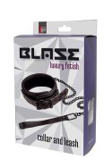 BLAZE COLLAR AND LEASH PURPLE BLAZE COLLAR AND LEASH PURPLE