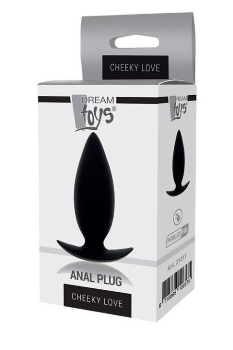 CHEEKY LOVE ANAL PLUG SMALL BLACK CHEEKY LOVE ANAL PLUG SMALL BLACK