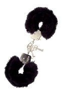 DREAM TOYS HANDCUFFS WITH PLUSH BLACK DREAM TOYS HANDCUFFS WITH PLUSH BLACK