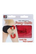 DREAM TOYS HANDCUFFS WITH PLUSH RED DREAM TOYS HANDCUFFS WITH PLUSH RED