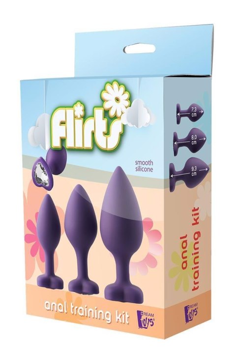 FLIRTS ANAL TRAINING KIT GEM STONE PURPLE FLIRTS ANAL TRAINING KIT GEM STONE PURPLE
