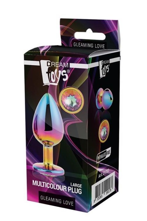 GLEAMING LOVE MULTICOLOUR PLUG LARGE GLEAMING LOVE MULTICOLOUR PLUG LARGE