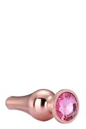 GLEAMING LOVE ROSE GOLD PLEASURE PLUG L GLEAMING LOVE ROSE GOLD PLEASURE PLUG L