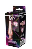 GLEAMING LOVE ROSE GOLD PLEASURE PLUG M GLEAMING LOVE ROSE GOLD PLEASURE PLUG M
