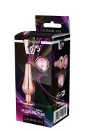 GLEAMING LOVE ROSE GOLD PLEASURE PLUG S GLEAMING LOVE ROSE GOLD PLEASURE PLUG S