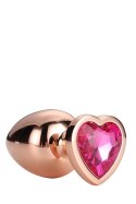 GLEAMING LOVE ROSE GOLD PLUG LARGE GLEAMING LOVE ROSE GOLD PLUG LARGE