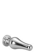 GLEAMING LOVE SILVER PLEASURE PLUG S GLEAMING LOVE SILVER PLEASURE PLUG S
