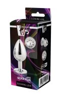 GLEAMING LOVE SILVER PLUG LARGE GLEAMING LOVE SILVER PLUG LARGE