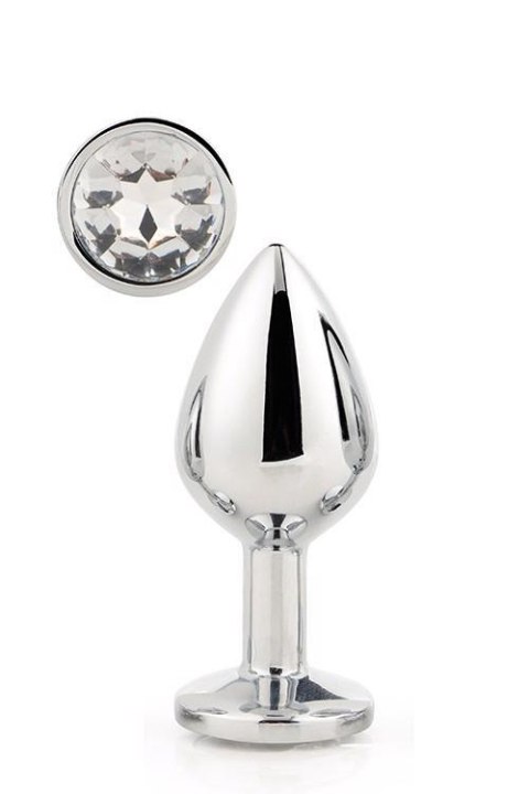 GLEAMING LOVE SILVER PLUG LARGE GLEAMING LOVE SILVER PLUG LARGE