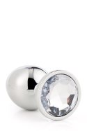 GLEAMING LOVE SILVER PLUG LARGE GLEAMING LOVE SILVER PLUG LARGE