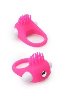 RINGS OF LOVE SILICONE STIMU RING PINK RINGS OF LOVE SILICONE STIMU RING PINK