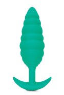 B-VIBE TWIST TEXTURE PLUG GREEN B-VIBE TWIST TEXTURE PLUG GREEN