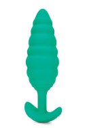 B-VIBE TWIST TEXTURE PLUG GREEN B-VIBE TWIST TEXTURE PLUG GREEN