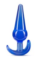 B YOURS LARGE ANAL PLUG BLUE B YOURS LARGE ANAL PLUG BLUE