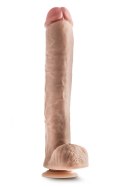 DR. SKIN DR. MICHAEL 14 INCH DILDO WITH BALLS BEIGE DR. SKIN DR. MICHAEL 14 INCH DILDO WITH BALLS BEIGE