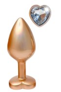 GLEAMING LOVE MATTE GOLD PLUG MEDIUM GLEAMING LOVE MATTE GOLD PLUG MEDIUM