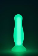 RADIANT SOFT SILICONE GLOW IN THE DARK PLUG SMALL GREEN RADIANT SOFT SILICONE GLOW IN THE DARK PLUG SMALL GREEN