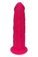 REAL LOVE DILDO 7.5INCH FUCHSIA REAL LOVE DILDO 7.5INCH FUCHSIA