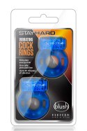 STAY HARD VIBRATING COCK RINGS 2PACK STAY HARD VIBRATING COCK RINGS 2PACK