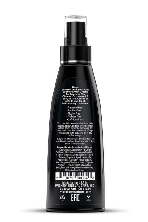 WICKED ANTI-BACTERIAL TOY CLEANER 120ML WICKED ANTI-BACTERIAL TOY CLEANER 120ML