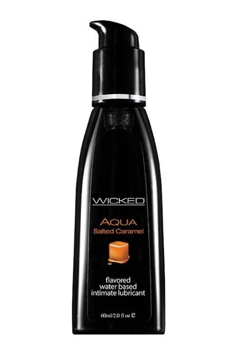 WICKED AQUA SALTED CARAMEL FLAVORED 60ML WICKED AQUA SALTED CARAMEL FLAVORED 60ML