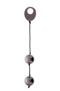 DOMINO METALLIC BALLS -CHROME BLACK DOMINO METALLIC BALLS -CHROME BLACK