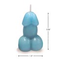 Eden's Candle - Vanilla Scented Penis - Blue Eden's Candle - Vanilla Scented Penis - Blue