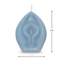 Eden's Candle - Vanilla Scented Vagina - Blue Eden's Candle - Vanilla Scented Vagina - Blue
