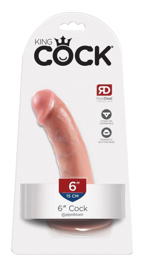 KING COCK 6 INCH COCK LIGHT KING COCK 6 INCH COCK LIGHT