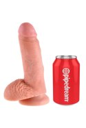 KING COCK 7 INCH COCK WITH BALLS LIGHT KING COCK 7 INCH COCK WITH BALLS LIGHT