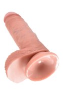 KING COCK 7 INCH COCK WITH BALLS LIGHT KING COCK 7 INCH COCK WITH BALLS LIGHT