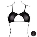 Keyhole Mesh Bra with Double Back Straps and Adjustable Sliders - One Size - Black Keyhole Mesh Bra with Double Back Straps and Adjustable Sliders - One Size - Black