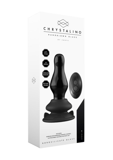 Missy - With Suction Cup and Remote - 10 Speed - Black Missy - With Suction Cup and Remote - 10 Speed - Black