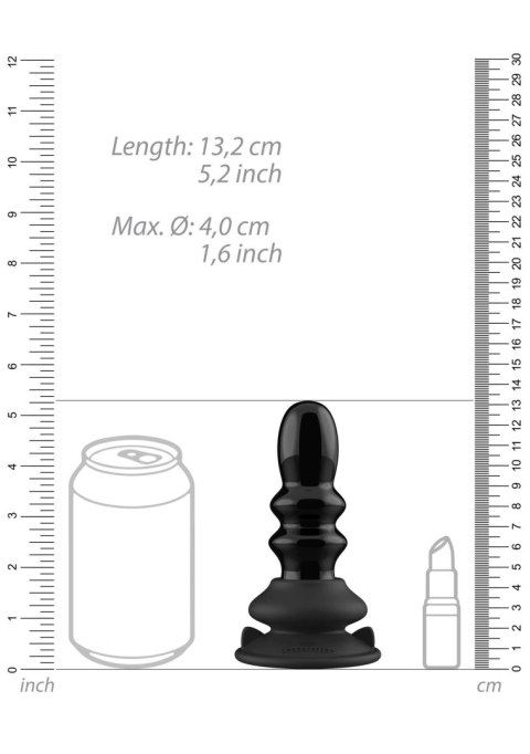 Ribbly - With Suction Cup and Remote - 10 Speed - Black Ribbly - With Suction Cup and Remote - 10 Speed - Black